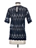 en elle Blue Short Sleeve Top Size 4 - photo 2