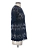 en elle Blue Short Sleeve Top Size 4 - photo 4