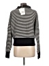 Max Mara Stripes Black Turtleneck Sweater Size L - photo 2