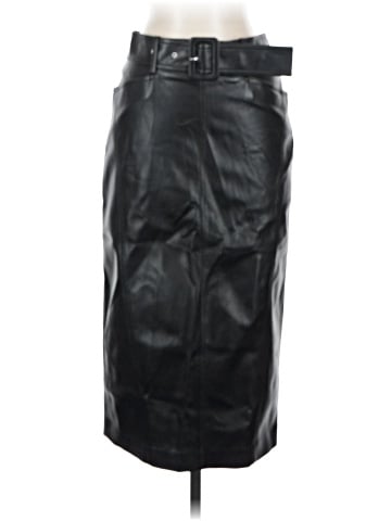 Theory Faux Leather Skirt (view 1)