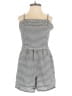 Kendall & Kylie Checkered-gingham Gray Romper Size S - photo 1