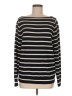 Vince. 100% Cotton Stripes Black Pullover Sweater Size M - photo 1