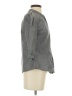 Calvin Klein Gray 3/4 Sleeve Button-Down Shirt Size S - photo 4