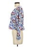Zara Blue Long Sleeve Blouse Size S - photo 5