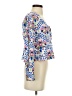 Zara Blue Long Sleeve Blouse Size S - photo 4