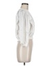 Glam 100% Cotton Ivory 3/4 Sleeve Blouse Size M - photo 4