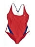 Champion Color Block Red One Piece Swimsuit Size XXL - photo 1