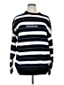 Assorted Brands 100% Acrylic Stripes Blue Pullover Sweater Size XL - photo 1