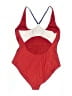 Champion Color Block Red One Piece Swimsuit Size XXL - photo 2