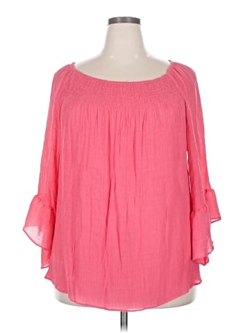 Zac & Rachel 3/4 Sleeve Blouse (view 1)