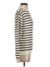 ABLE 100% Cotton Stripes Ivory Turtleneck Sweater Size XS - photo 4