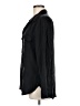 Babaton 100% Tencel Black Long Sleeve Button-Down Shirt Size M - photo 5