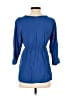 Isabel Maternity Blue 3/4 Sleeve Blouse Size XS Maternity - photo 2