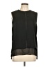 Vince. 100% Polyester Black Sleeveless Blouse Size L - photo 1