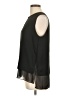 Vince. 100% Polyester Black Sleeveless Blouse Size L - photo 5