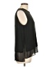 Vince. 100% Polyester Black Sleeveless Blouse Size L - photo 4