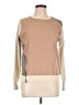 J.Crew Color Block Tan Pullover Sweater Size L - photo 1