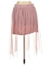 Mossimo Supply Co. 100% Polyester Solid Pink Casual Skirt Size L - photo 2