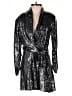 Zara Basic Silver Black Cocktail Dress Size XS - photo 1