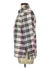 Assorted Brands Plaid Gray 3/4 Sleeve Blouse Size 12 - photo 5