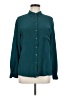 Ecote Teal Long Sleeve Blouse Size M - photo 1