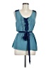 Lil Blue Sleeveless Blouse Size 8 - photo 1