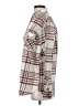 RSQ 100% Cotton Plaid Ivory Long Sleeve Button-Down Shirt Size XS - photo 5