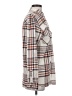 RSQ 100% Cotton Plaid Ivory Long Sleeve Button-Down Shirt Size XS - photo 4