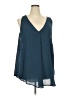 Torrid 100% Polyester Teal Sleeveless Blouse Size 3X Plus (3) - photo 1