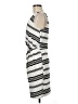 Le Lis Stripes White Casual Dress Size M - photo 5