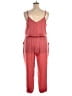 And Now This 100% Polyester Solid Red Pink Jumpsuit Size XL - photo 2