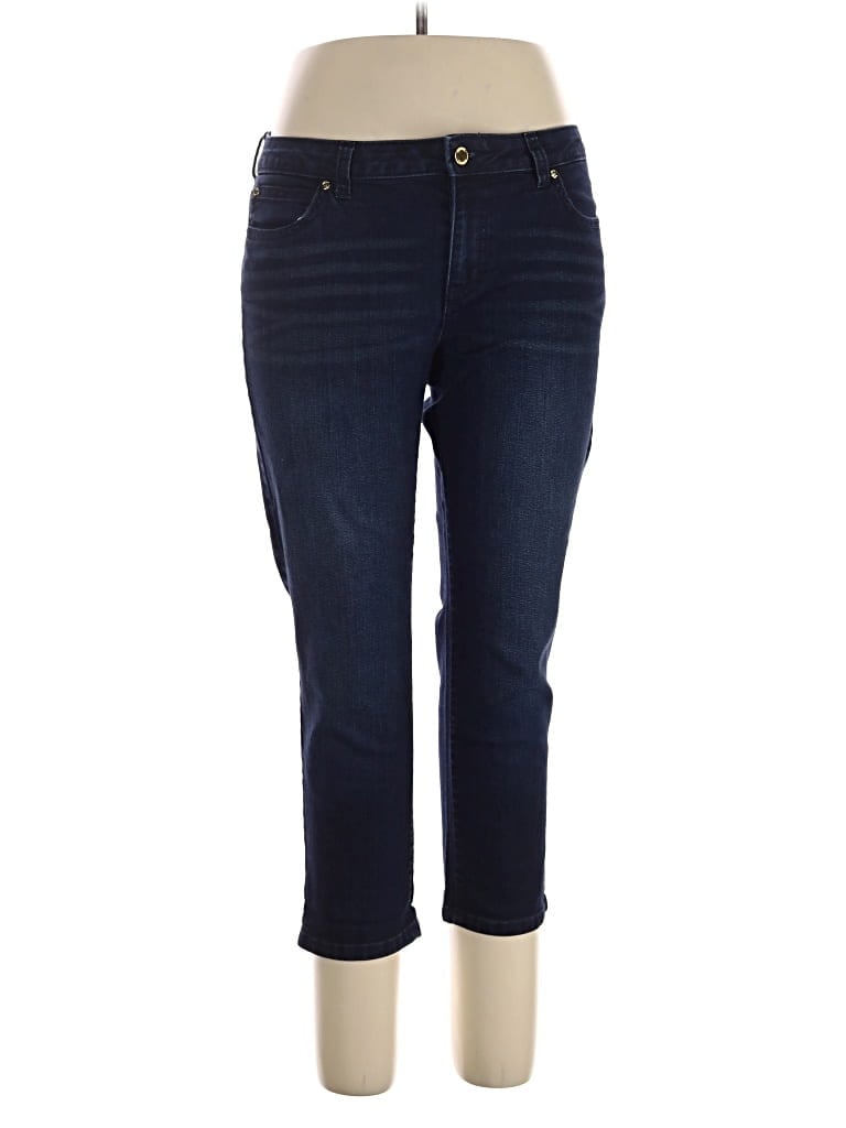 Pre-owned Jennifer Lopez Jeans In Blue