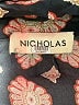 Nicholas 100% Silk Brown Long Sleeve Silk Top Size 18 - photo 6
