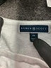 Karen Scott 100% Cotton Color Block Gray Pullover Sweater Size XL - photo 7