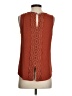 Daniel Rainn 100% Polyester Orange Sleeveless Blouse Size S (petite) - photo 2