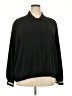 Claudia Richard 100% Polyester Black Long Sleeve Blouse Size 22 - photo 1