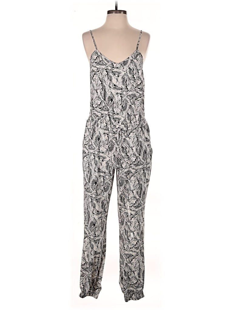 Pre-owned Banana Republic Jumpsuit In Gray