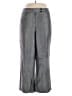 Covington Chevron-herringbone Gray Linen Pants Size 18 - photo 1
