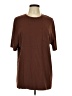 Assorted Brands Brown Short Sleeve T-Shirt Size L - photo 1