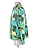 Shein 100% Polyester Print Green Long Sleeve Blouse Size 4 - photo 5