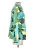 Shein 100% Polyester Print Green Long Sleeve Blouse Size 4 - photo 4