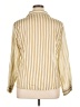 Zara Stripes Gold Long Sleeve Blouse Size XL - photo 2