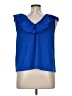 Crown & Ivy Blue Sleeveless Blouse Size XL - photo 2