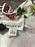 Bailey 44 Floral White Sleeveless Blouse Size L - photo 7