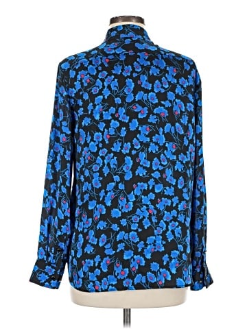 Equipment Long Sleeve Blouse (view 2)