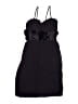 Bill Levkoff 100% Polyester Black Purple Cocktail Dress Size 6 - photo 1