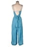 H&M Solid Blue Jumpsuit Size S - photo 2
