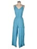 H&M Solid Blue Jumpsuit Size S - photo 1