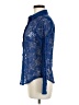 J.Crew Blue Long Sleeve Blouse Size 6 - photo 5