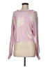 Ekouaer Floral Pink Pullover Sweater Size M - photo 1